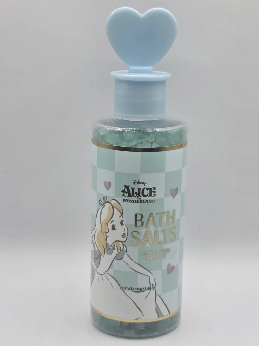 Disney Alice in Wonderland Blue Bath Set - Lip Gloss, Bath Bomb, Salts & Scrub